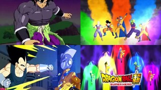 NUEVAS IMÁGENES de DRAGON BALL SUPER SUPER HERO! BROLY ATAQUE! GAMMA 1 Y 2 BUENOS? DBH COLABORACION