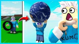 AKU JADI SANGAT BESAR SEPERTI TITAN! DAN MENGHANCURKAN DUNIA! - Roblox Indonesia