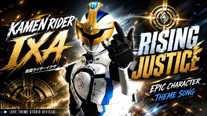 Kamen Rider Ixa – RISING JUSTICE ⚡ | Epic Character Theme Song | Fan-Made Theme