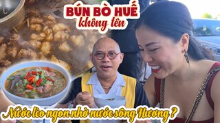 Color Man và bà xã "HÚP KHÔNG NGỪNG" vì tô BÚN BÒ HUẾ đậm đà hương vị sông Hương ???| Color Man Food