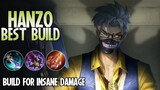 Hanzo Best Build | Top 1 Global Hanzo Build Guide | Hanzo Gameplay - Mobile Legends