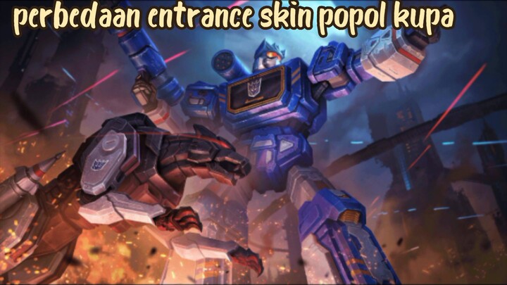 perbedaan entrance skin popol kupa