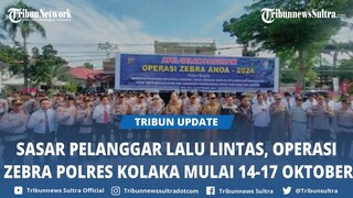 Jadwal Operasi Zebra Polres Kolaka Mulai 14-17 Oktober 2024, Sasaran Pelanggar Lalul Lintas