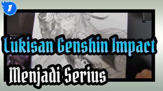 [Lukisan Genshin Impact] Sedikit Lebih Serius_1