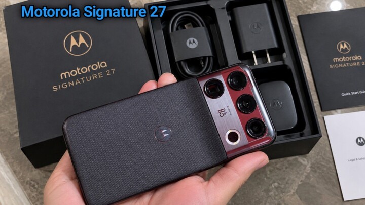 Motorola Signature 27 (2026) - FIRST LOOK, Specification!