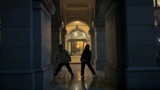 Uncle Wang, the encore king, in Changde—creating the largest-scale remake dance on the entire intern