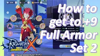 ROX [Central Plains] - How to get to +9 Full Armor Set 2