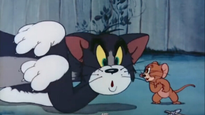 Jerry and Tom cheat the babysitter together