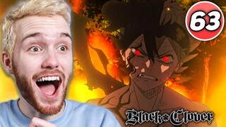 DEMON FORM ASTA VS LADROS!! | Black Clover Episode 63 Reaction