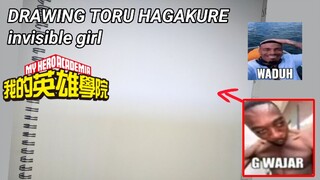 MENGGAMBAR TORU HAGAKURE?||BOKU NO HERO ACADEMIA