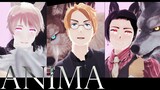【APH/MMD】Welcome To The Jungle (黑三角/半剧情向)
