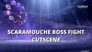 SCARAMOUCHE BOSS FIGHT CUTSCENE! - Genshin Impact