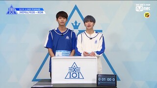 [PRODUCE X 101 - hidden box] Park Seon Ho (sidusHQ) & Choi Jin Hwa (WUZO)