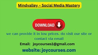 Mindvalley – Social Media Mastery