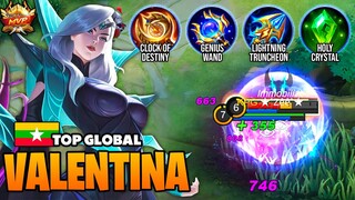 100% OVERPOWERED VALENTINA BEST BUILD 2022 - Build Pro Player Valentina - Mobile Legends [MLBB]