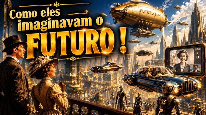 Curiosidades sobre o futuro! Como ele foi imaginado há 100 anos atrás