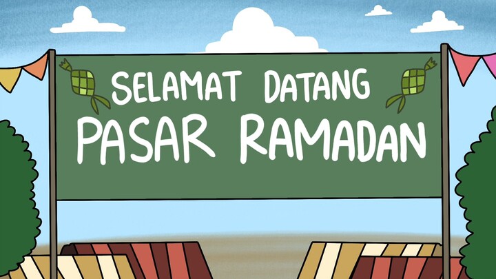 SUASANA PASAR RAMADAN SEMUA STYLE ANIMASI