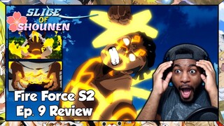 SoS | OGUN IS OVER HERE BRAWLING LIKE IT'S ASURA'S WRATH!!! (Fire Force Season 2 Episode 9 Reaction)