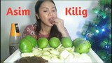 FILIPINO FOOD/GREEN MANGO MUKBANG