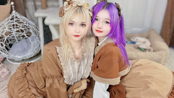 Beruang kecil yang lucu ini sangat menggemaskan❤️