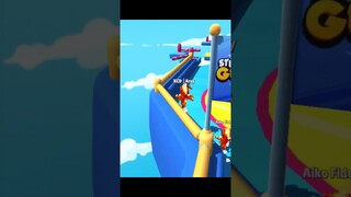 stumbleguys!! ketika aku mencoba shortcut di map spin go round #video #shorts #stumbleguys