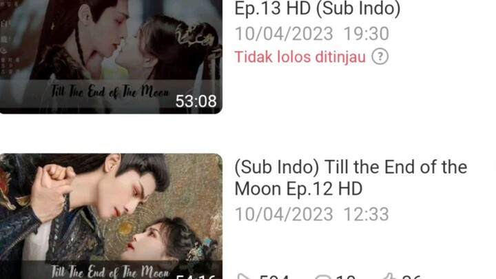 Episode 13 ditarik/ditolak bstation ya😭