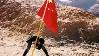 The safest place is where the five-star red flag flutters in the wind.