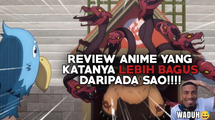 ANIME YANG KATANYA LEBIH BAGUS DARIPADA SAO|| REVIEW ANIME TEMA GAME