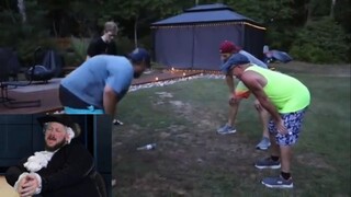 Spin the Bottle Basketball Challenge! Webber's Reaction