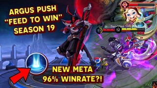 Tốp Mỡ | ARGUS DỊCH CHUYỂN &quot;FEED TO WIN&quot;: META MỚI MÙA 19 ĐẾN TỪ MÔNG CỔ CỰC DỄ WIN?!!! | MLBB