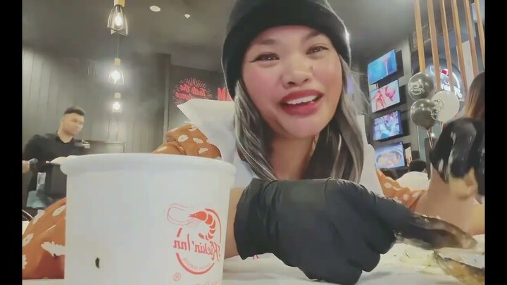 Part 2 kamayan sa sea foods restaurant yummy