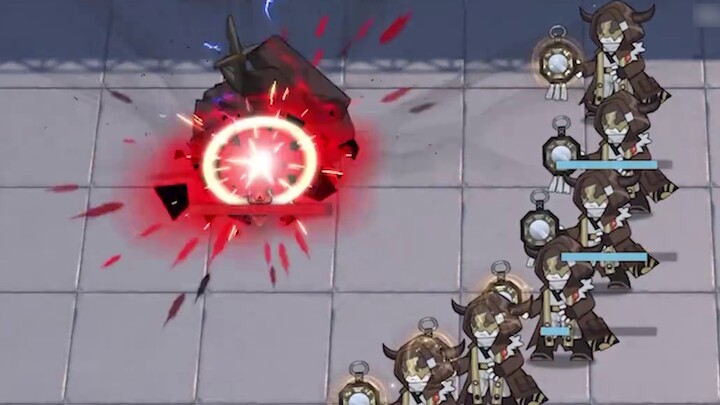 Jeston: Apa? Aku melawan Mudstone Colossus...? Laojie mengalahkan Arknights