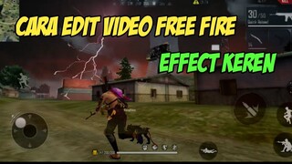 Cara edit video free fire effect petir di kinemaster