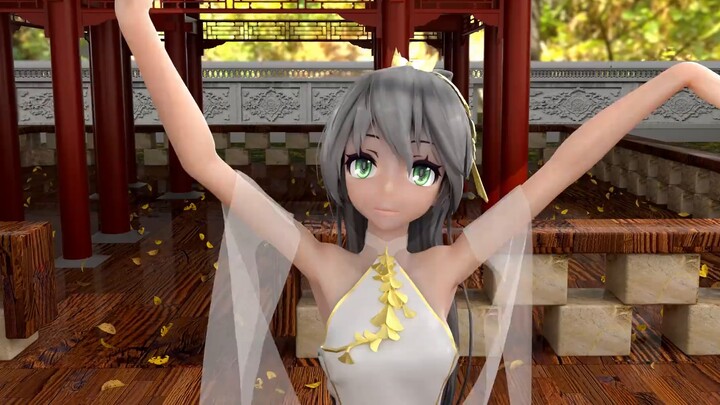 [Luo Tianyi/MMD/ Ronin Pipa] Dia terlihat sangat bagus dalam pakaian