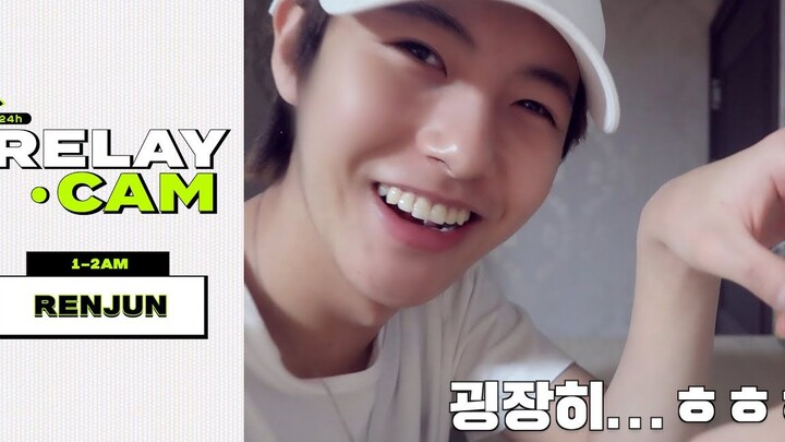 【新文化技术研究所】仁俊 : 1-2AM｜NCT 24hr RELAY CAM（中字）