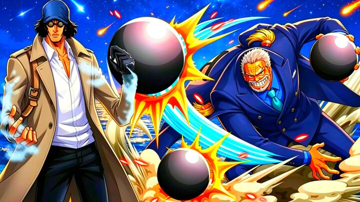🔵Full Fight || Garp Vs Aokiji || Review⁉️