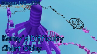 [PART 2] Kenny's Difficulty Chart Obby [Stages 160-234] (ROBLOX Obby)