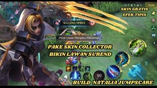 REVIEW SKIN COLLECTOR !!! GAMEPLAY NATALIA SKIN WARRIORESS PARAGON BIKIN LAWAN L