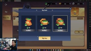 VÕ LÂM TRUYỀN KỲ MAX- MỞ SV RỒI- QUẪY THÔI - CHỌN GÓI ĐẦU TƯ HỢP LÝ - NẠP ĐUA TO