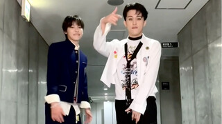 Mark Lee x RIKU "Baggy Jeans" dance challenge