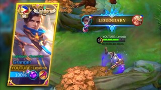 20 KILLS!! Legendary Granger Unstoppable Granger Play No Mercy Gameplay | Mobile Legends: Bang Bang