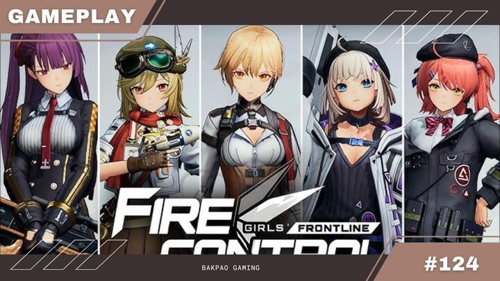 Pakai pistol biasa pun sakit sangat serangannya😆😆 - Girls Frontline : Fire Control Gameplay
