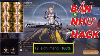 LIÊN QUÂN : Natalya Nữ Quái Công Nghệ Lên Chí Mạng Hóa 6 Nòng Bắn Như Hack