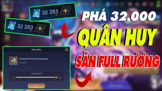 [Liên Quân] Đam Mê Phá Quân Huy - Tiếp Tục Hiến Máu 32.000 QH Săn Full Rương Và Sự Kiện Cực Đã Mắt