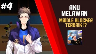 Aku Melawan Middle Blocker Terbaik Di Game Ini ???