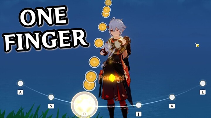 Only one Finger but