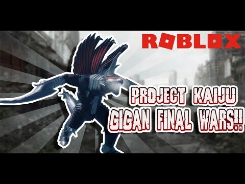 FINAL WARS GIGAN IS NOW ON PROJECT KAIJU + GAMEPLAY || Project Kaiju