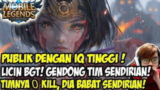 GW SAMPE KAGUM! INI PUBLIC GENDONG TIM SENDIRIAN! TEMENNYA 0 KILL! GILA..!!