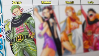 Drawing Straw Hat Pirates in Germa 66 Raid Suit | One Piece | ワンピース