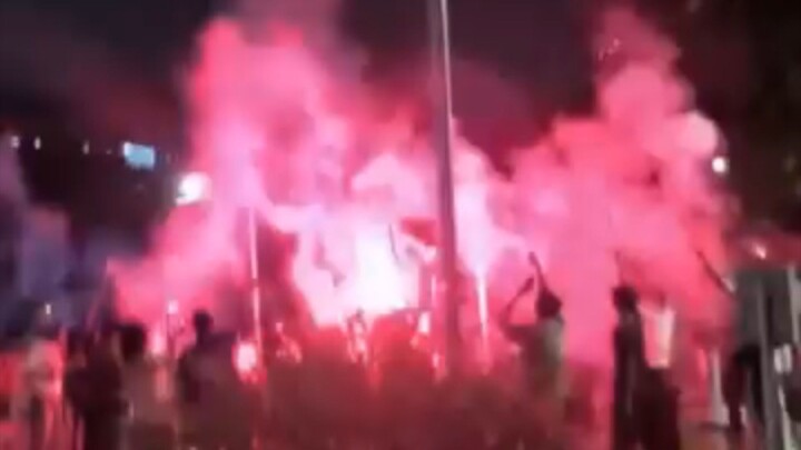 Detik detik tragedi tahun baru